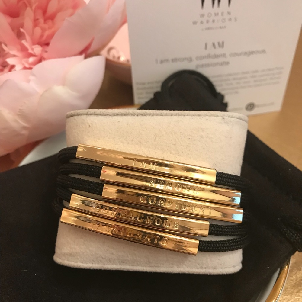 Stella Valle Women Warriors I AM Bracelet - Gold